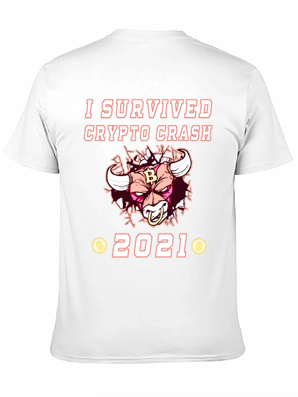 Crypto Crash 2021 Survivor T-Shirt