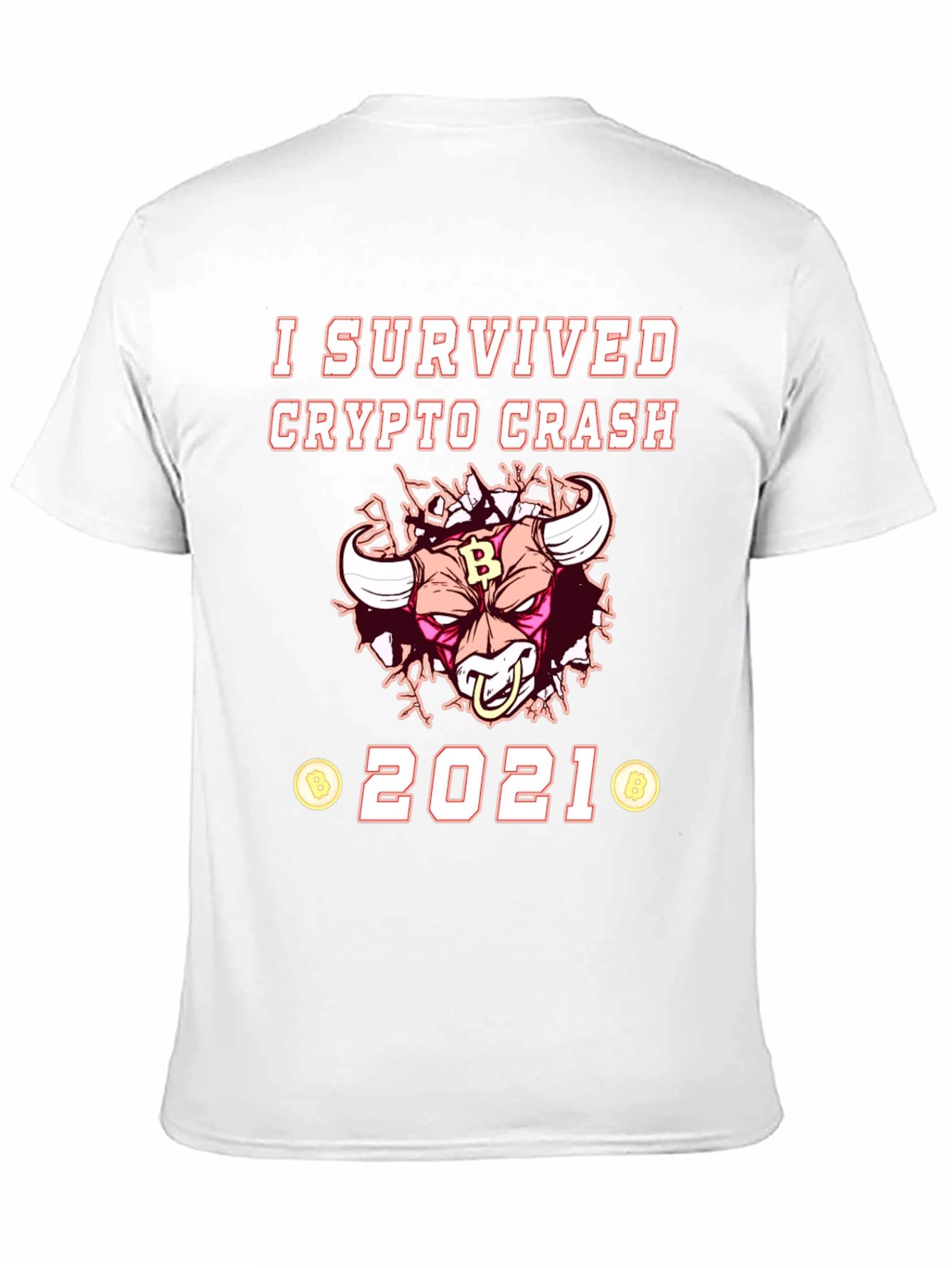 Crypto Crash 2021 Survivor T-Shirt