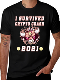 Crypto Crash 2021 Survivor T-Shirt