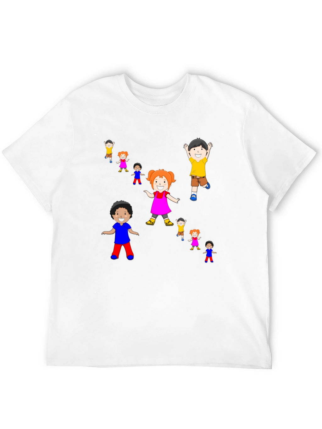 Fun Kids Graphic Print T-Shirt