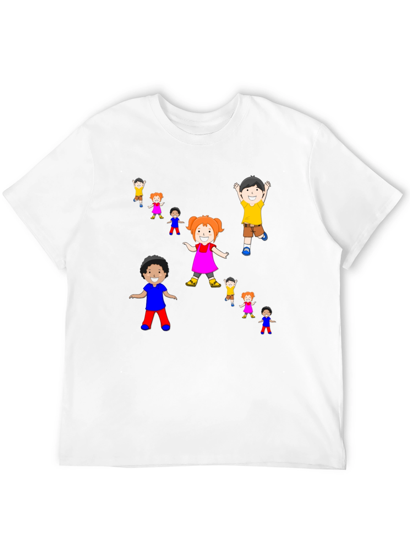 Fun Kids Graphic Print T-Shirt