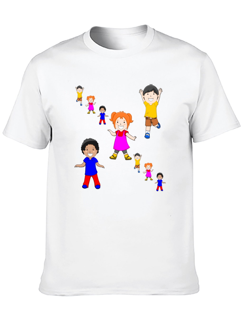 Fun Kids Graphic Print T-Shirt
