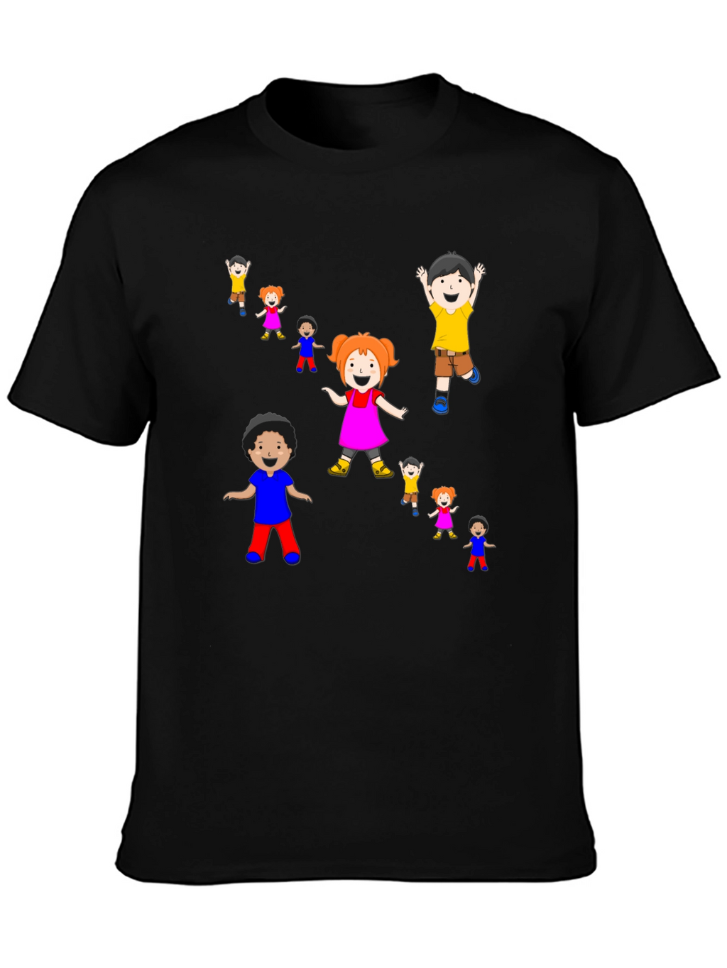 Fun Kids Graphic Print T-Shirt
