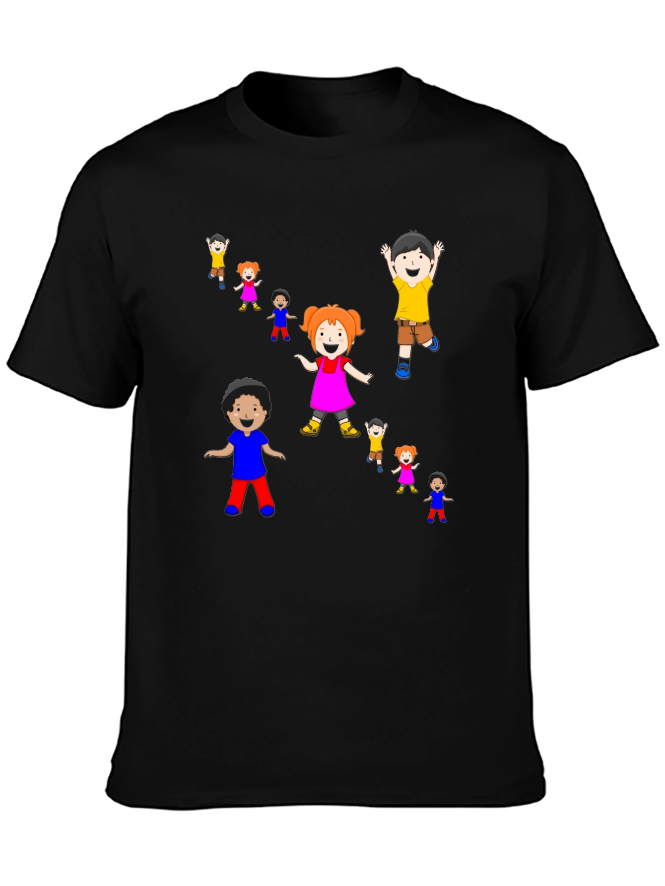 Fun Kids Graphic Print T-Shirt