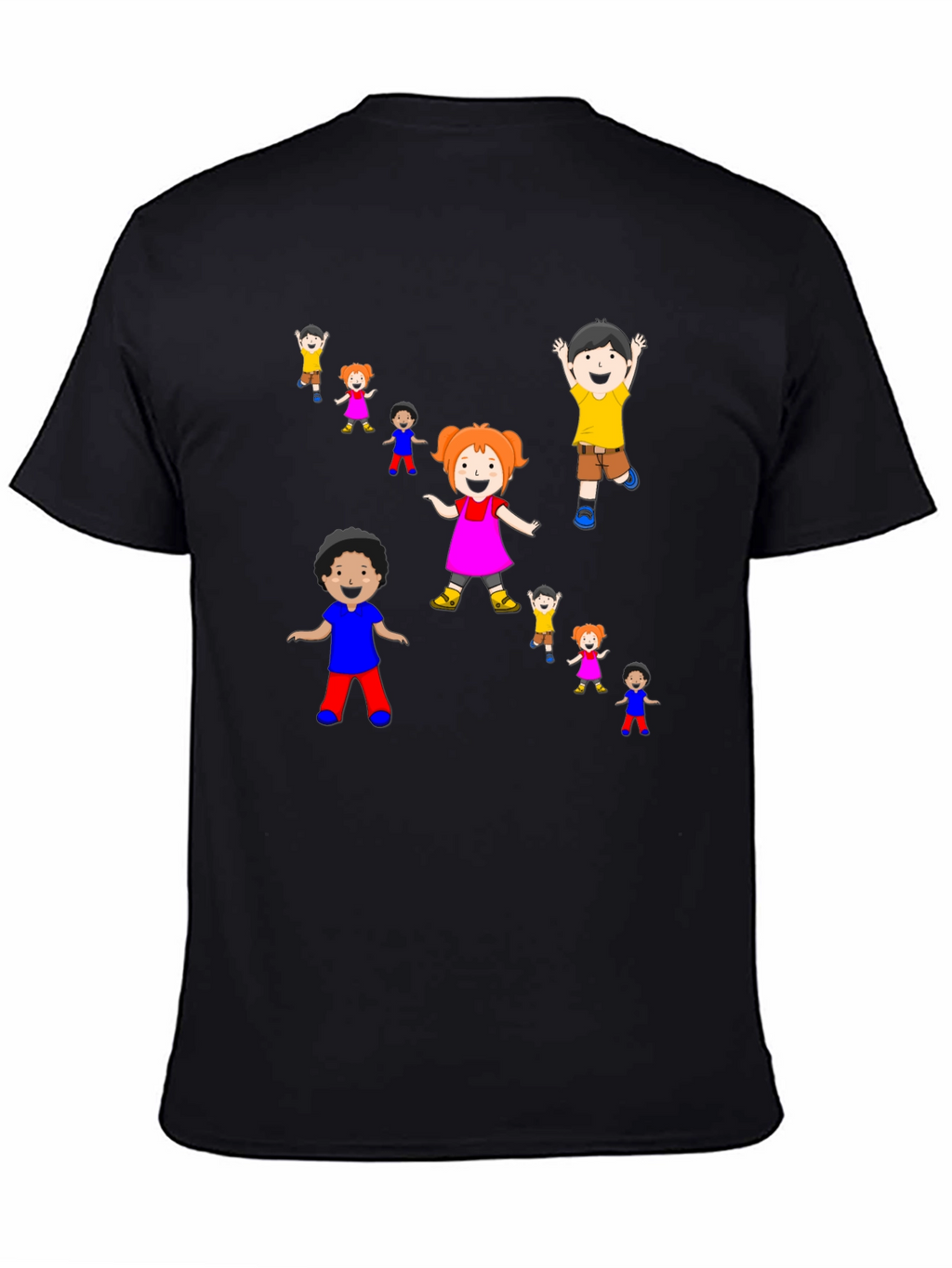 Fun Kids Graphic Print T-Shirt