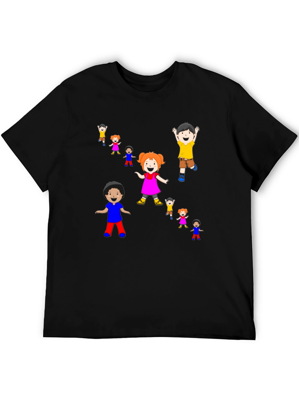 Fun Kids Graphic Print T-Shirt
