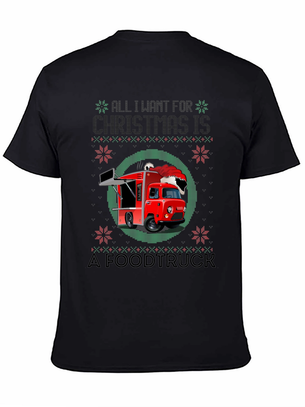Christmas Food Truck Graphic Tee