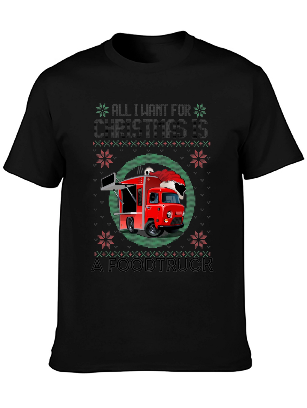 Christmas Food Truck Graphic Tee