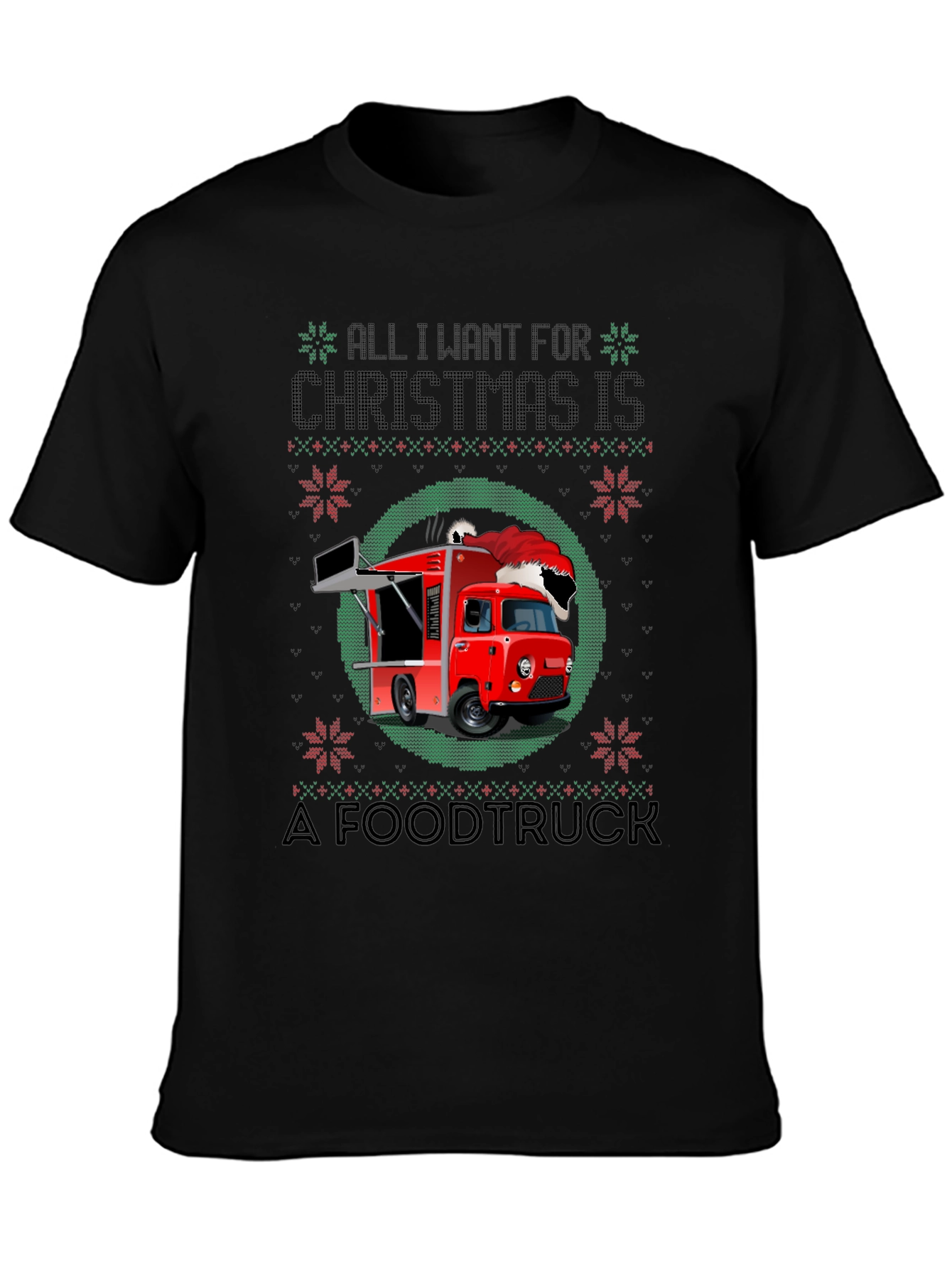 Christmas Food Truck Graphic Tee