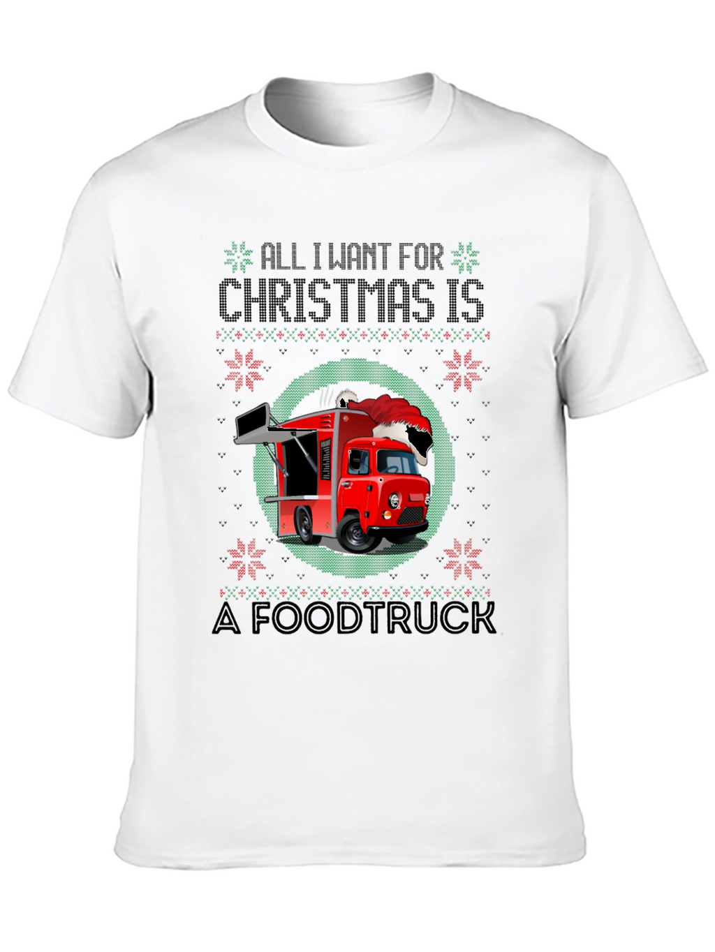 Christmas Food Truck Graphic Tee