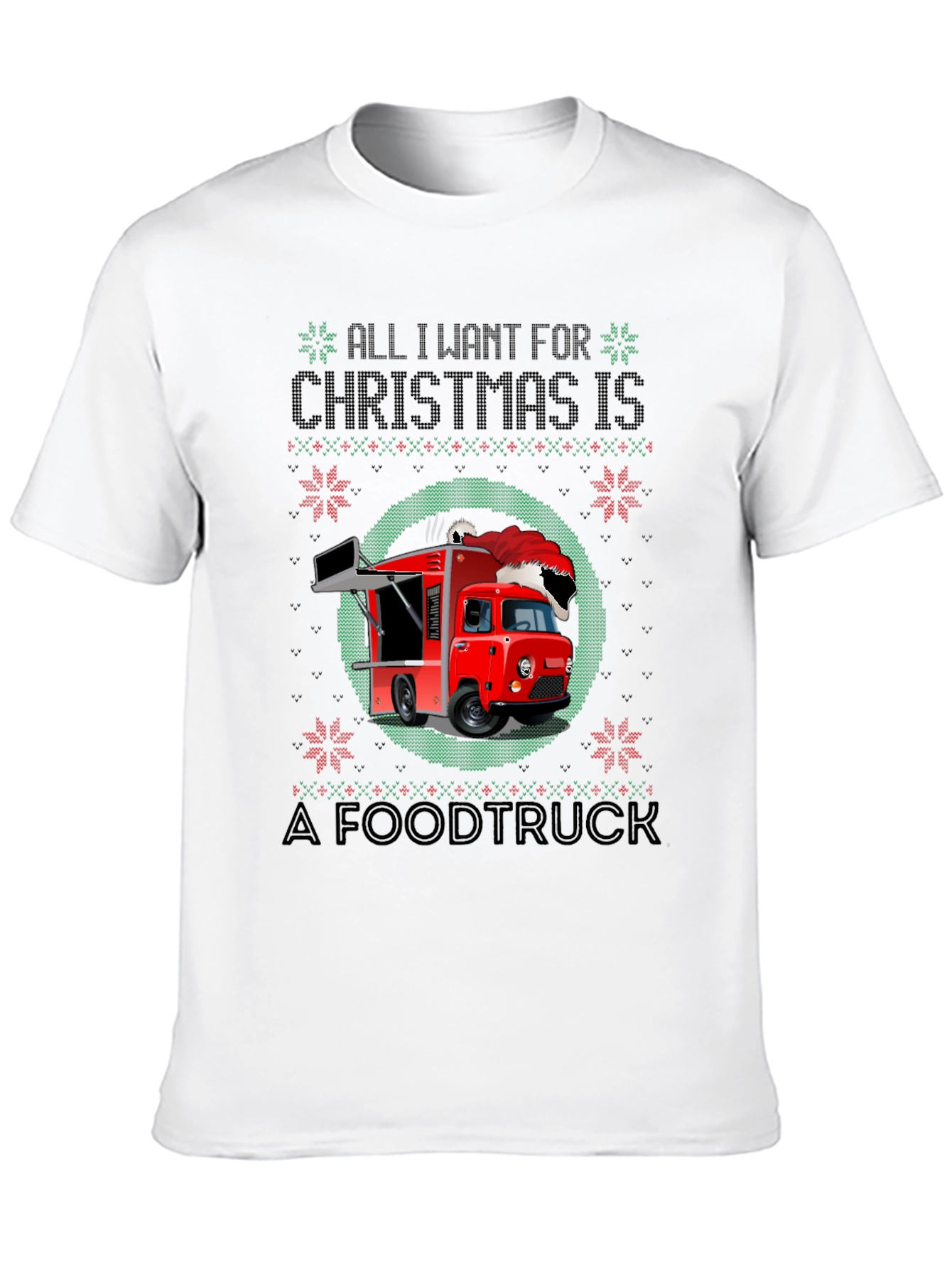 Christmas Food Truck Graphic Tee