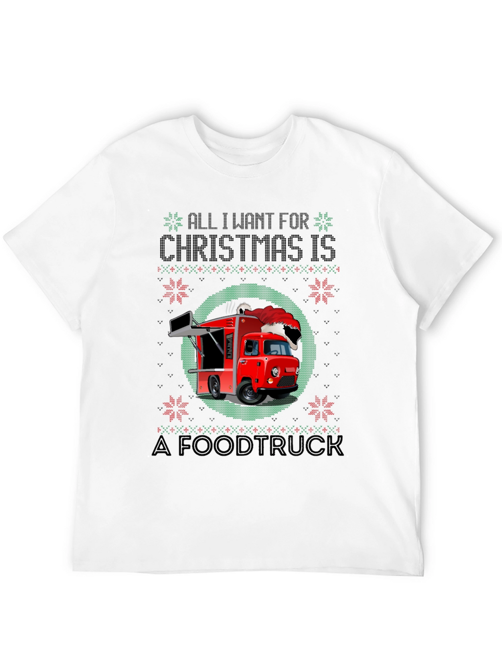 Christmas Food Truck Graphic Tee