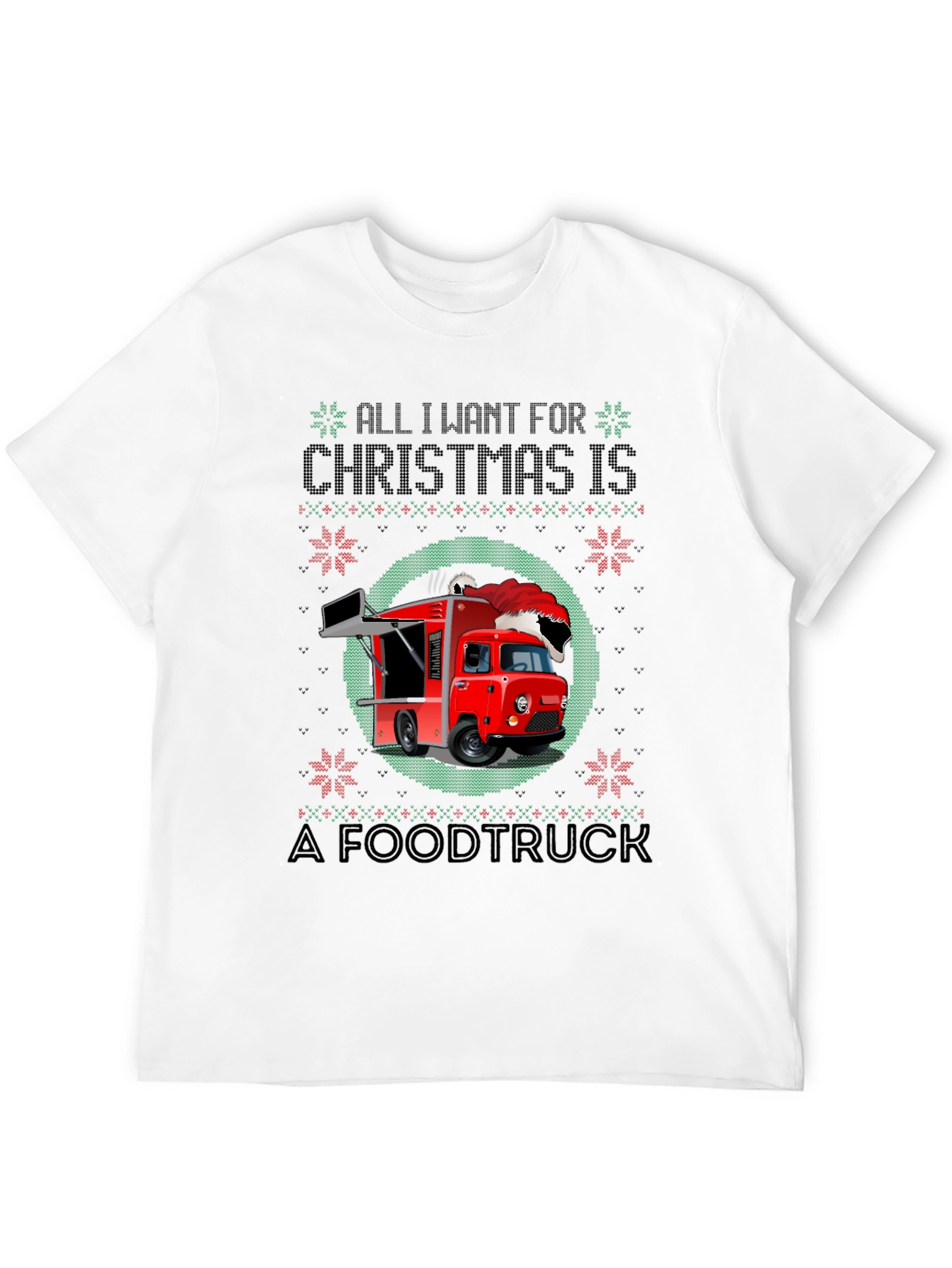 Christmas Food Truck Graphic Tee