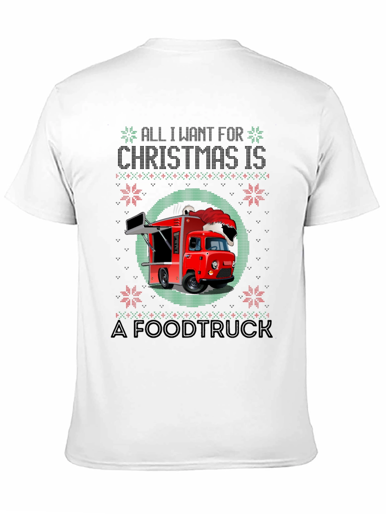 Christmas Food Truck Graphic Tee
