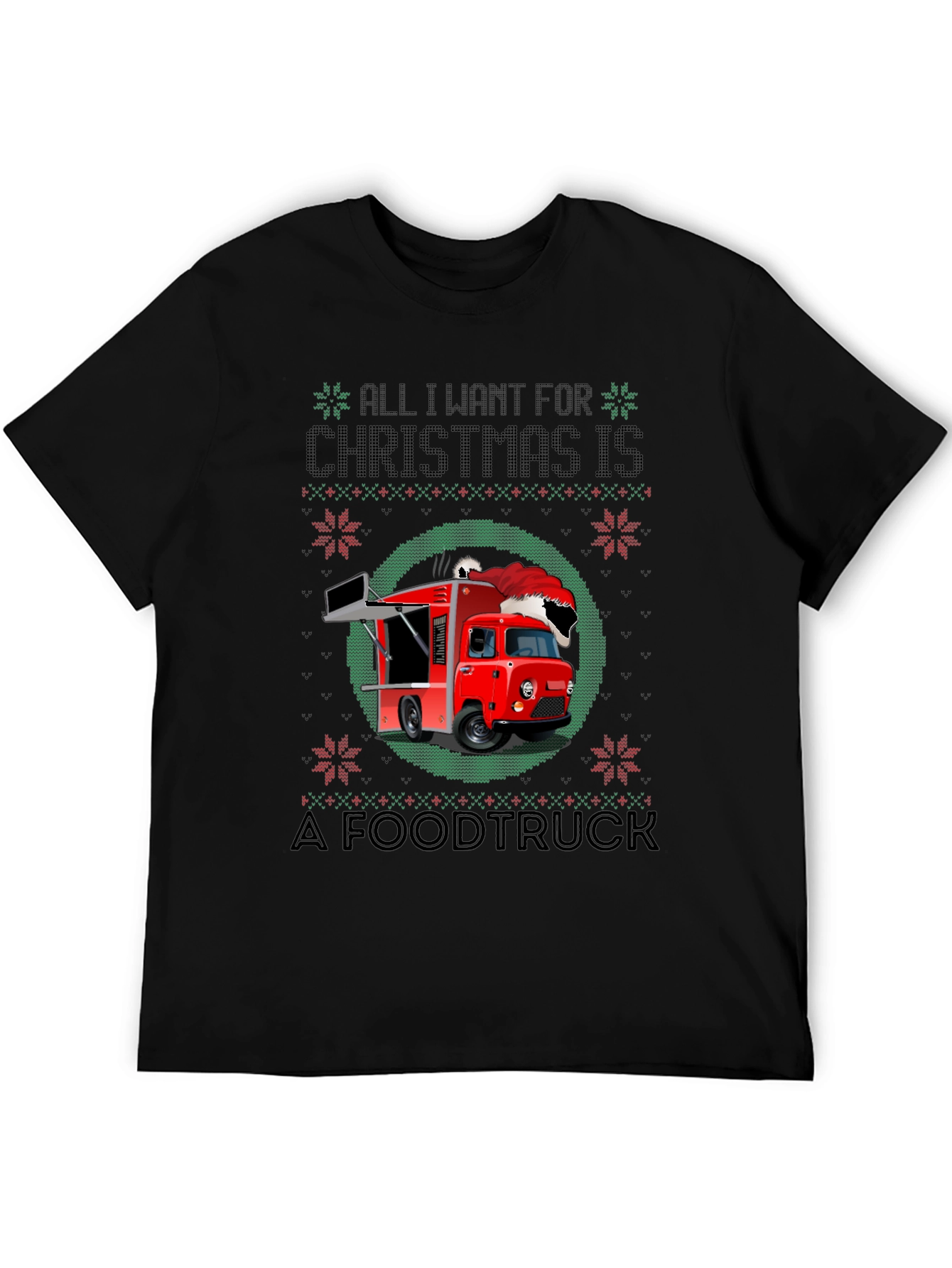 Christmas Food Truck Graphic Tee