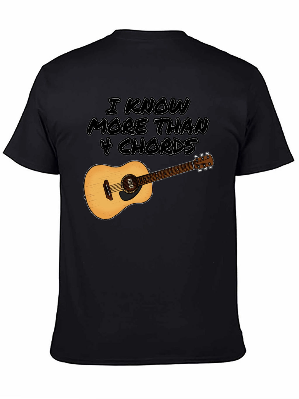 I Know More Than 4 Chords T-Shirt