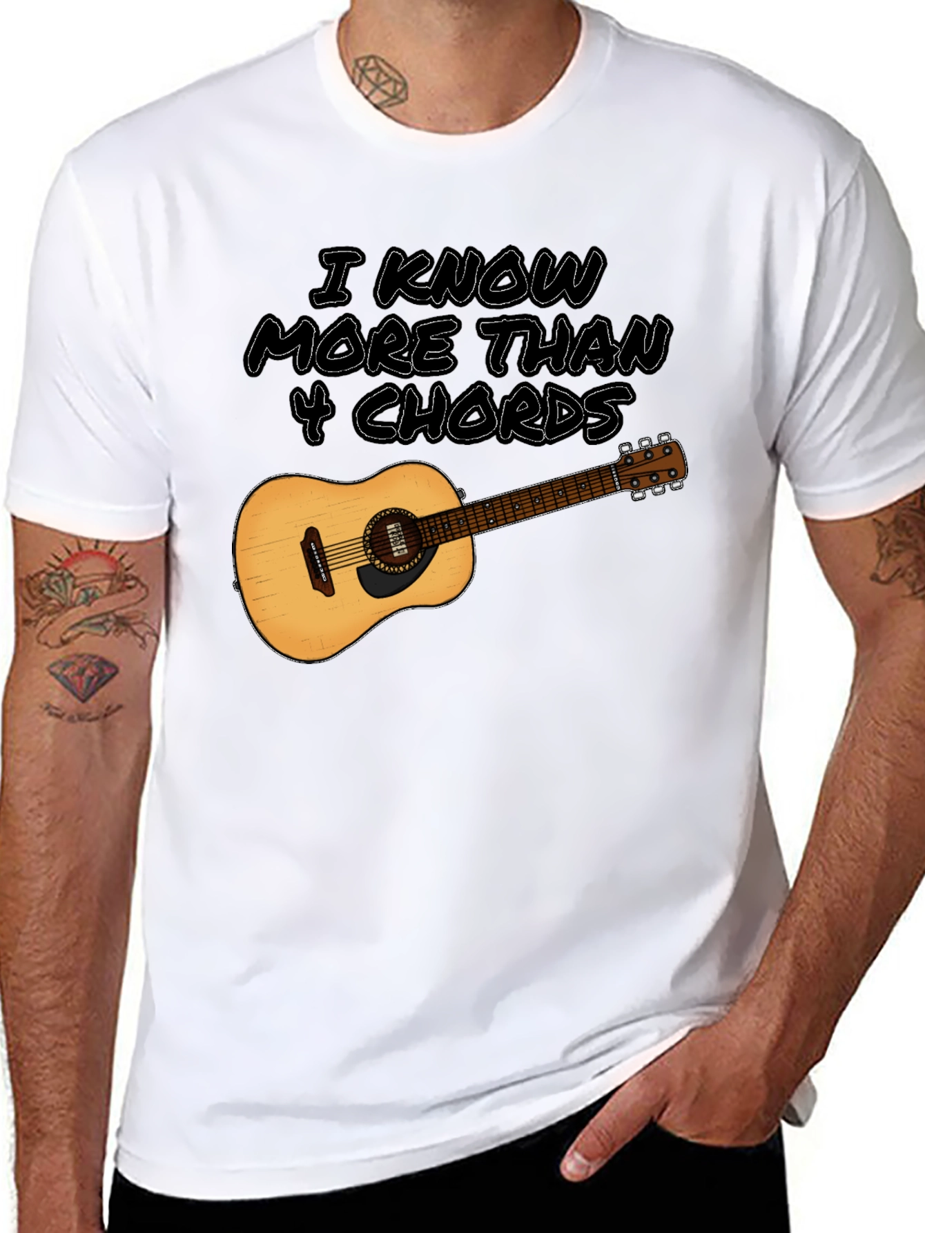I Know More Than 4 Chords T-Shirt