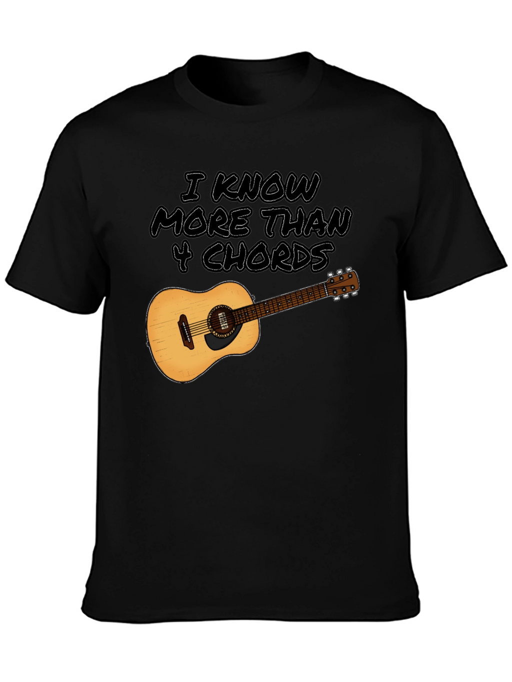 I Know More Than 4 Chords T-Shirt
