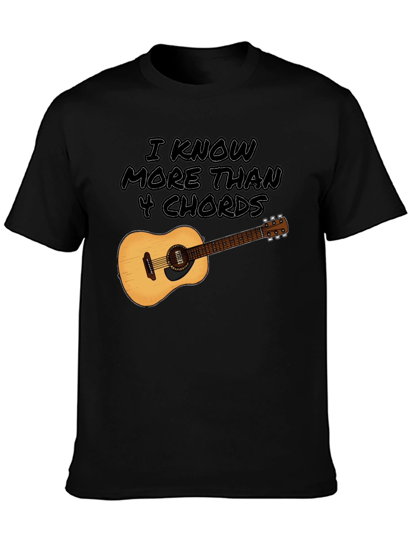 I Know More Than 4 Chords T-Shirt