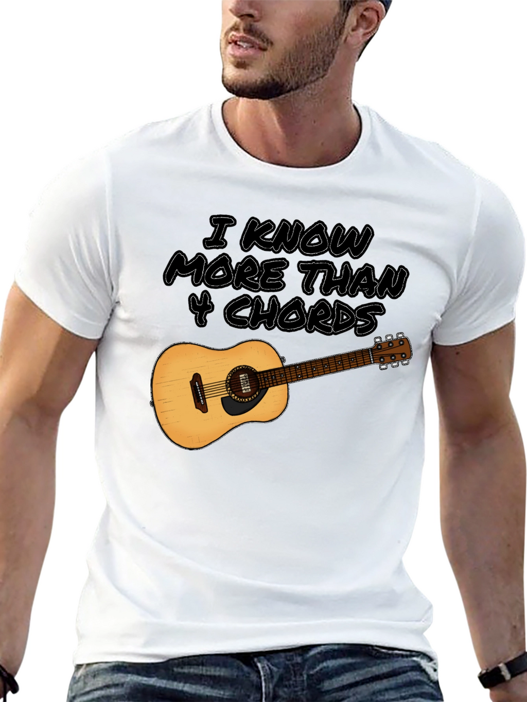 I Know More Than 4 Chords T-Shirt