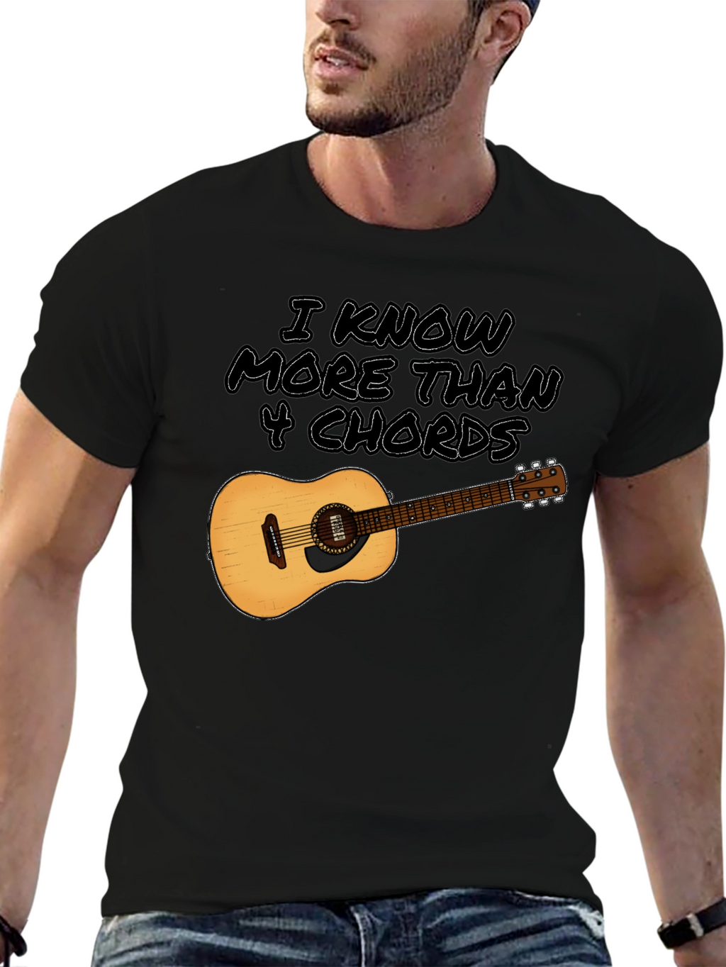 I Know More Than 4 Chords T-Shirt