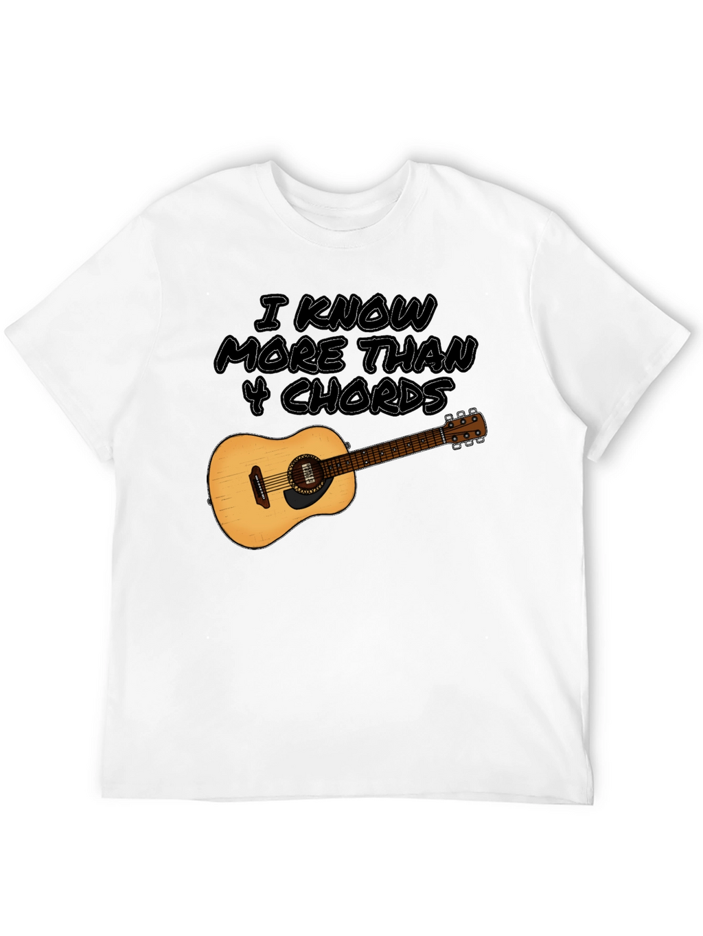 I Know More Than 4 Chords T-Shirt
