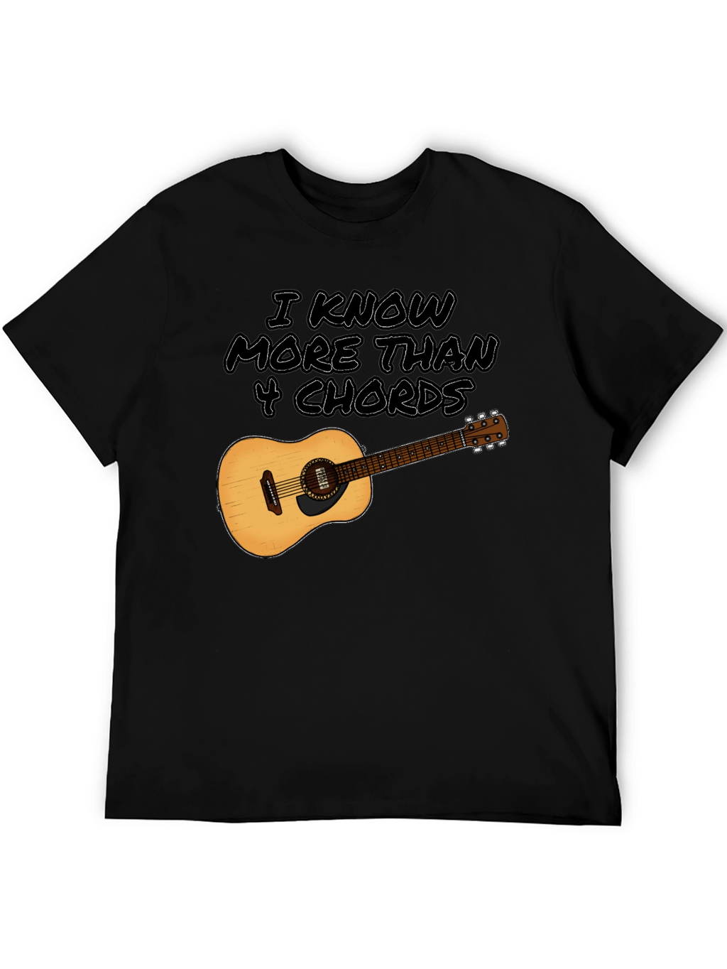 I Know More Than 4 Chords T-Shirt