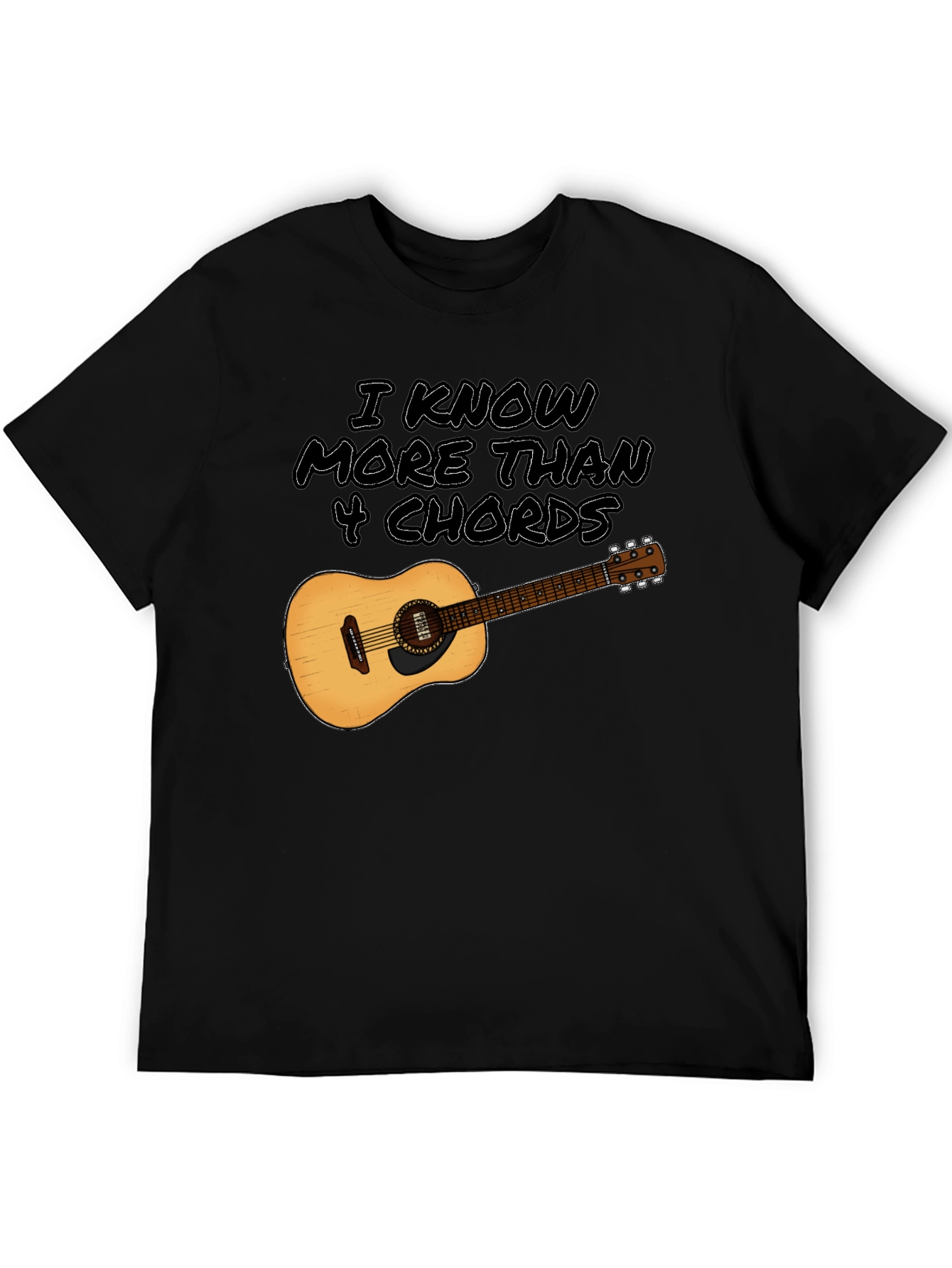 I Know More Than 4 Chords T-Shirt