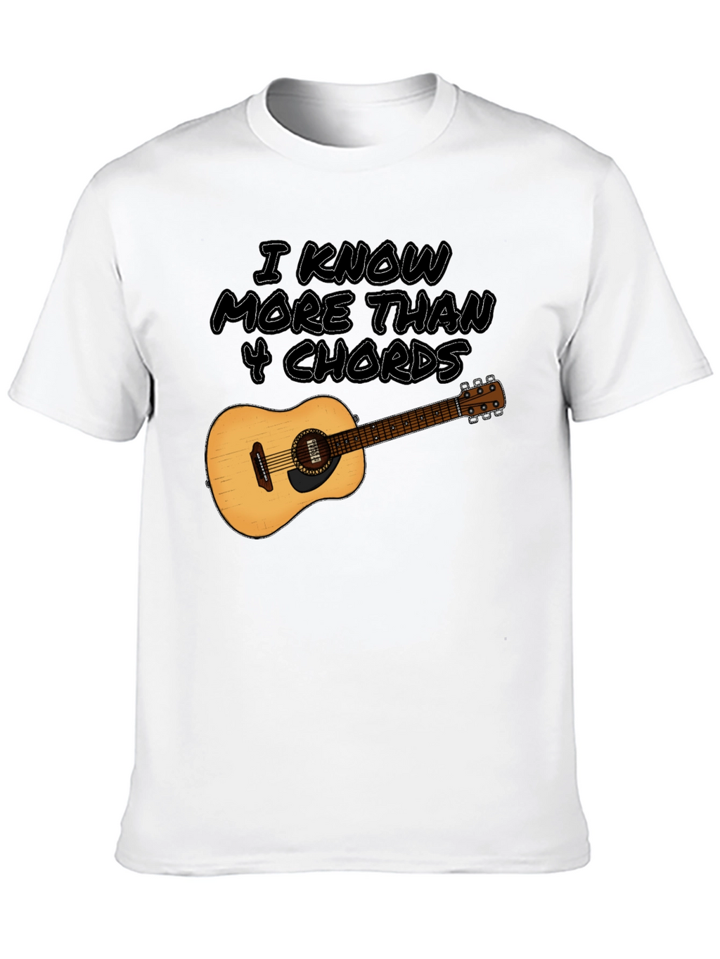 I Know More Than 4 Chords T-Shirt