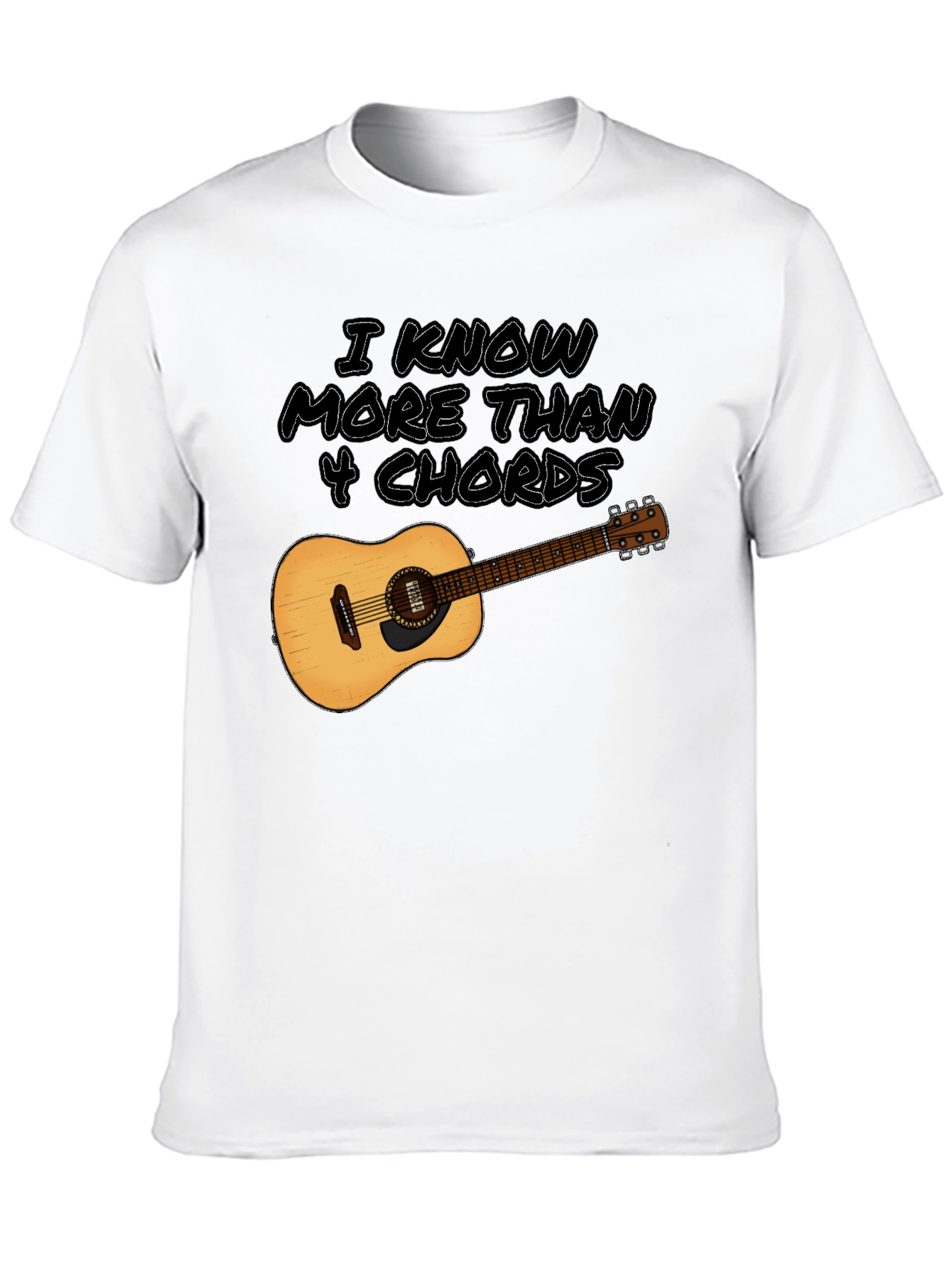 I Know More Than 4 Chords T-Shirt