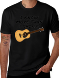 I Know More Than 4 Chords T-Shirt