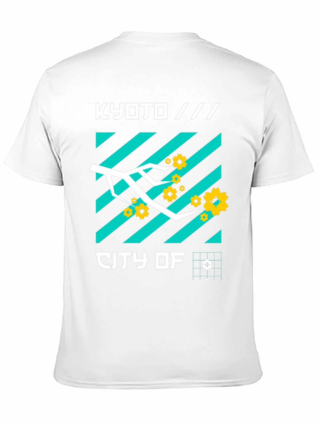 Kyoto City of Graphic Tee Modern Japan Streetwear Shirt