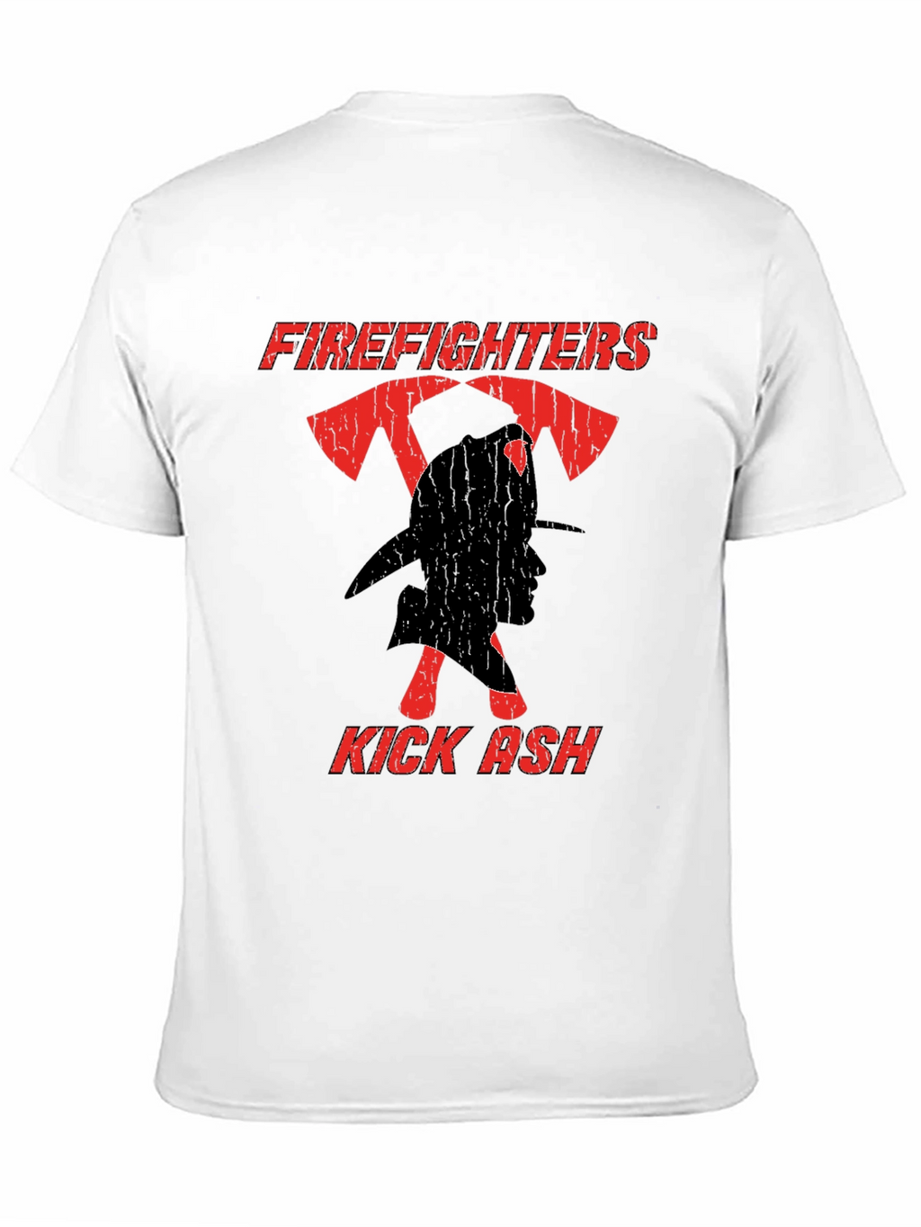 Firefighters Kick Ash T-Shirt - Black