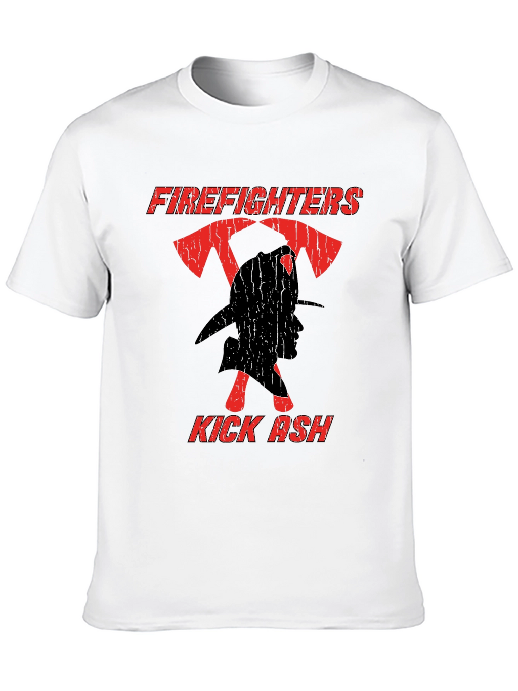 Firefighters Kick Ash T-Shirt - Black