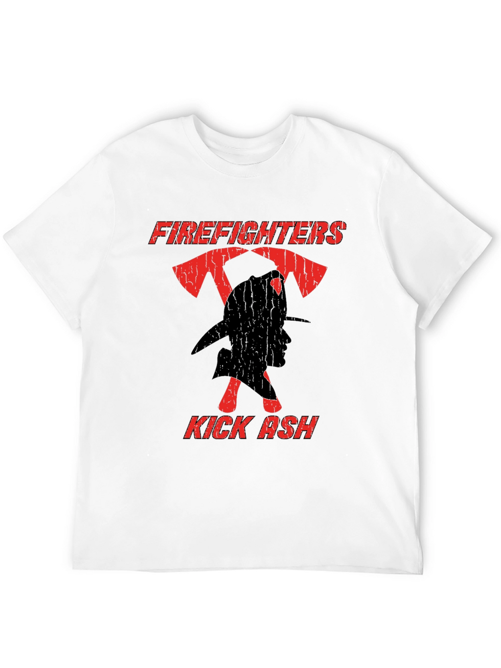 Firefighters Kick Ash T-Shirt - Black
