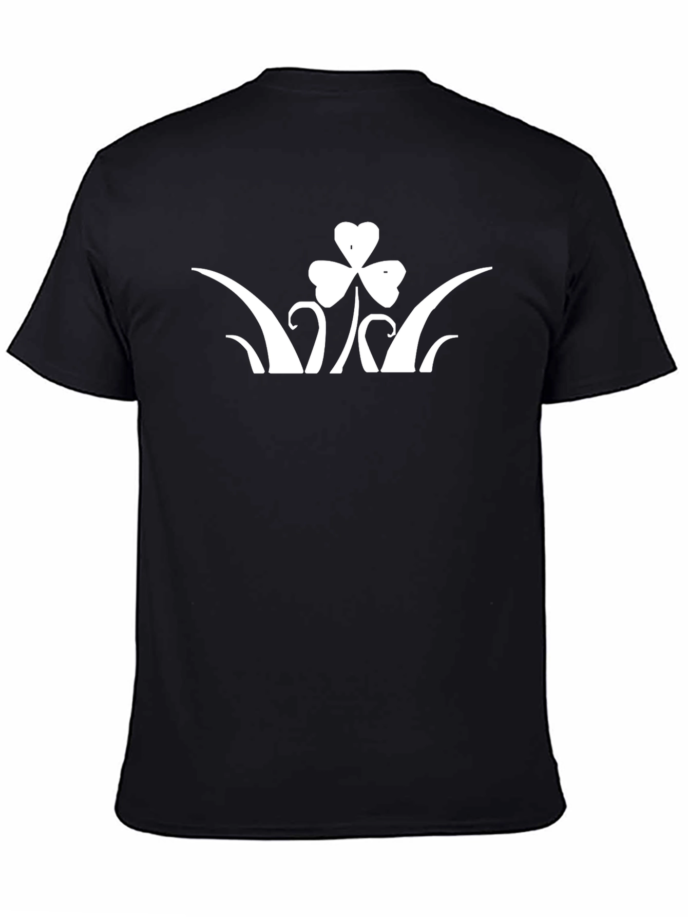 Shamrock Graphic Black T-Shirt