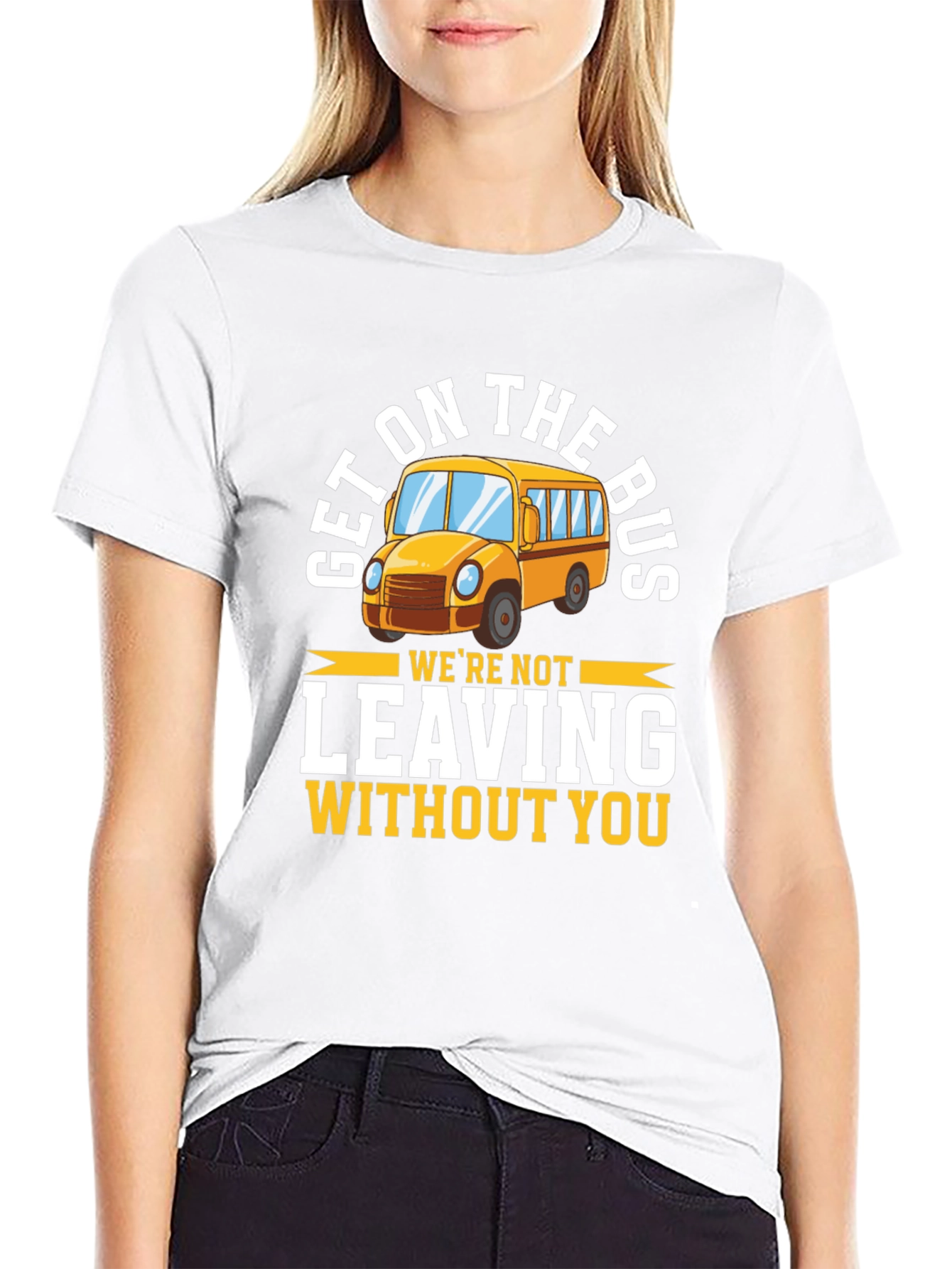 Get on the Bus Graphic T-Shirt