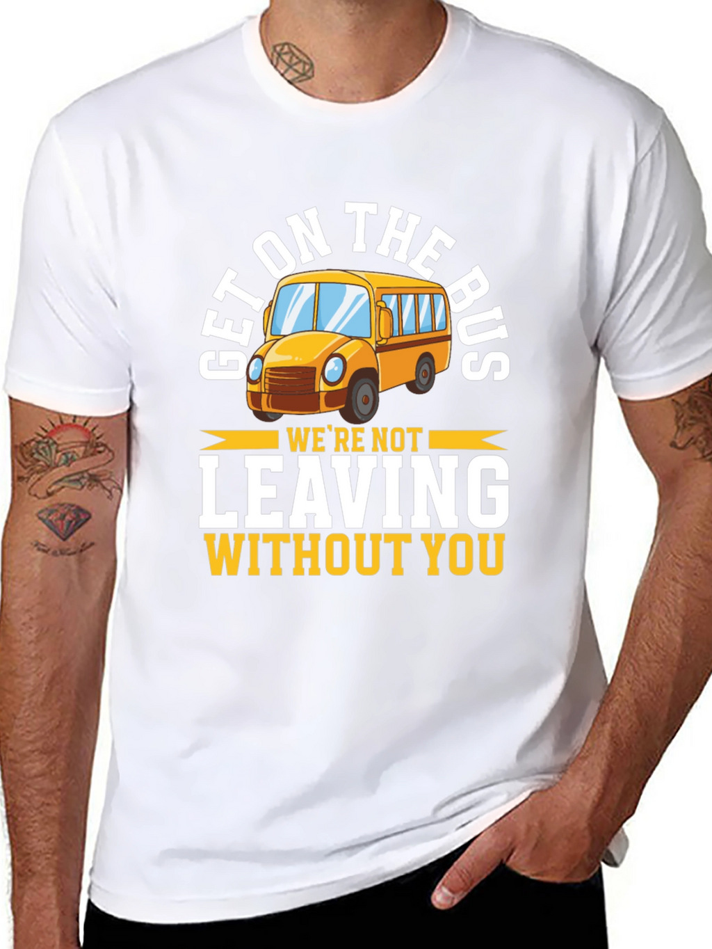 Get on the Bus Graphic T-Shirt
