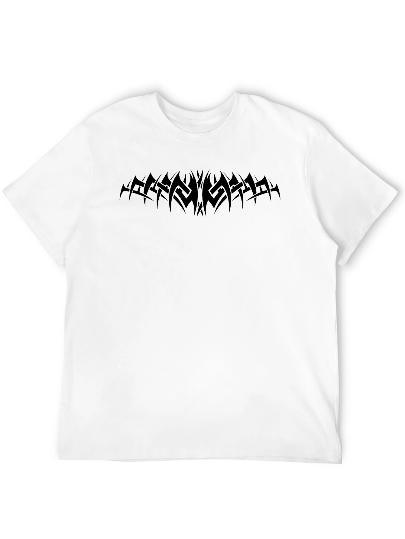Black Tribal Tattoo Graphic T-Shirt