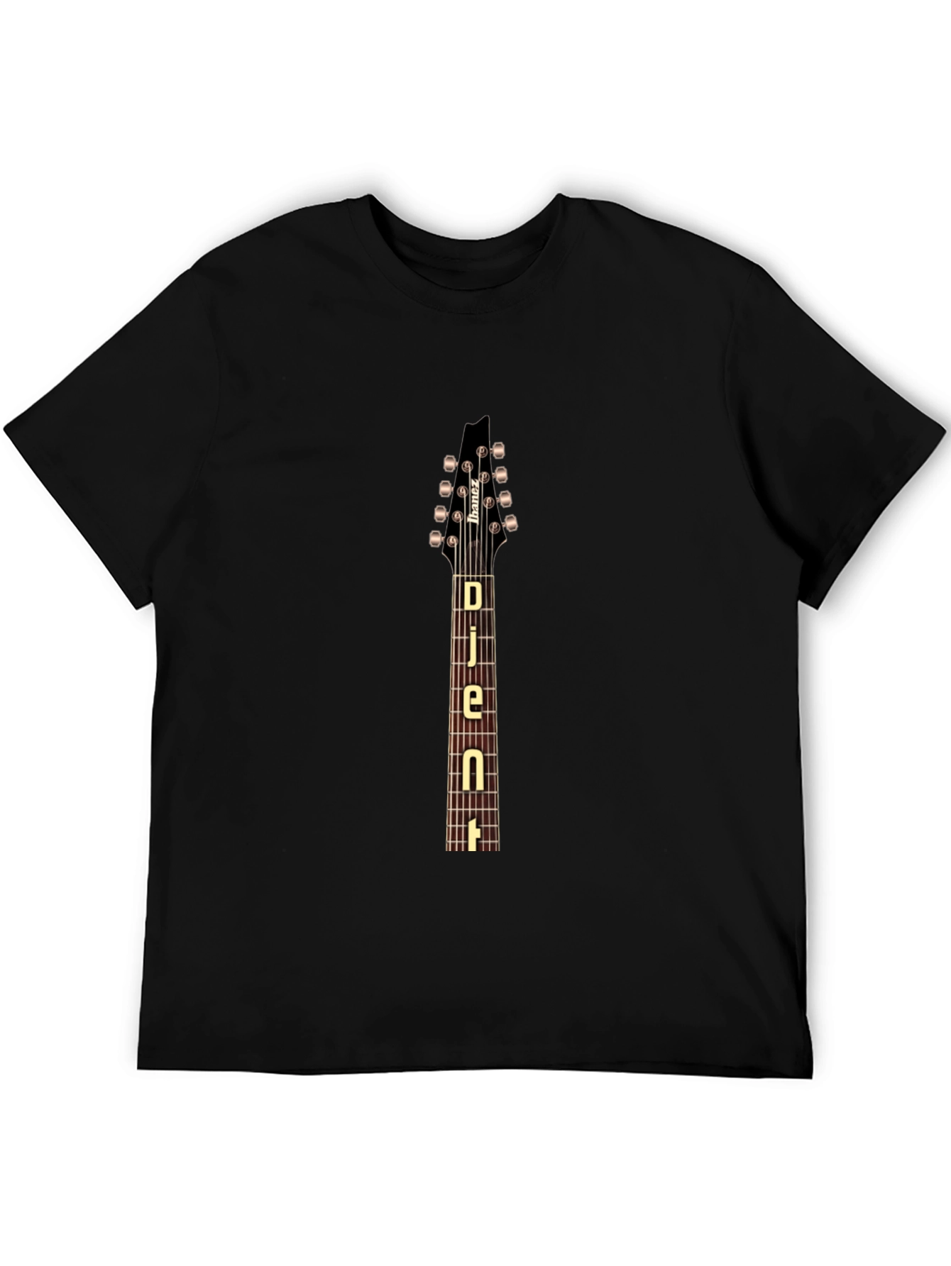 Djent Guitarist Black T-Shirt