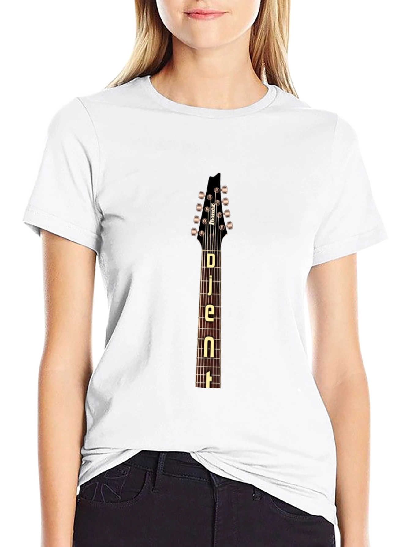 Djent Guitarist Black T-Shirt