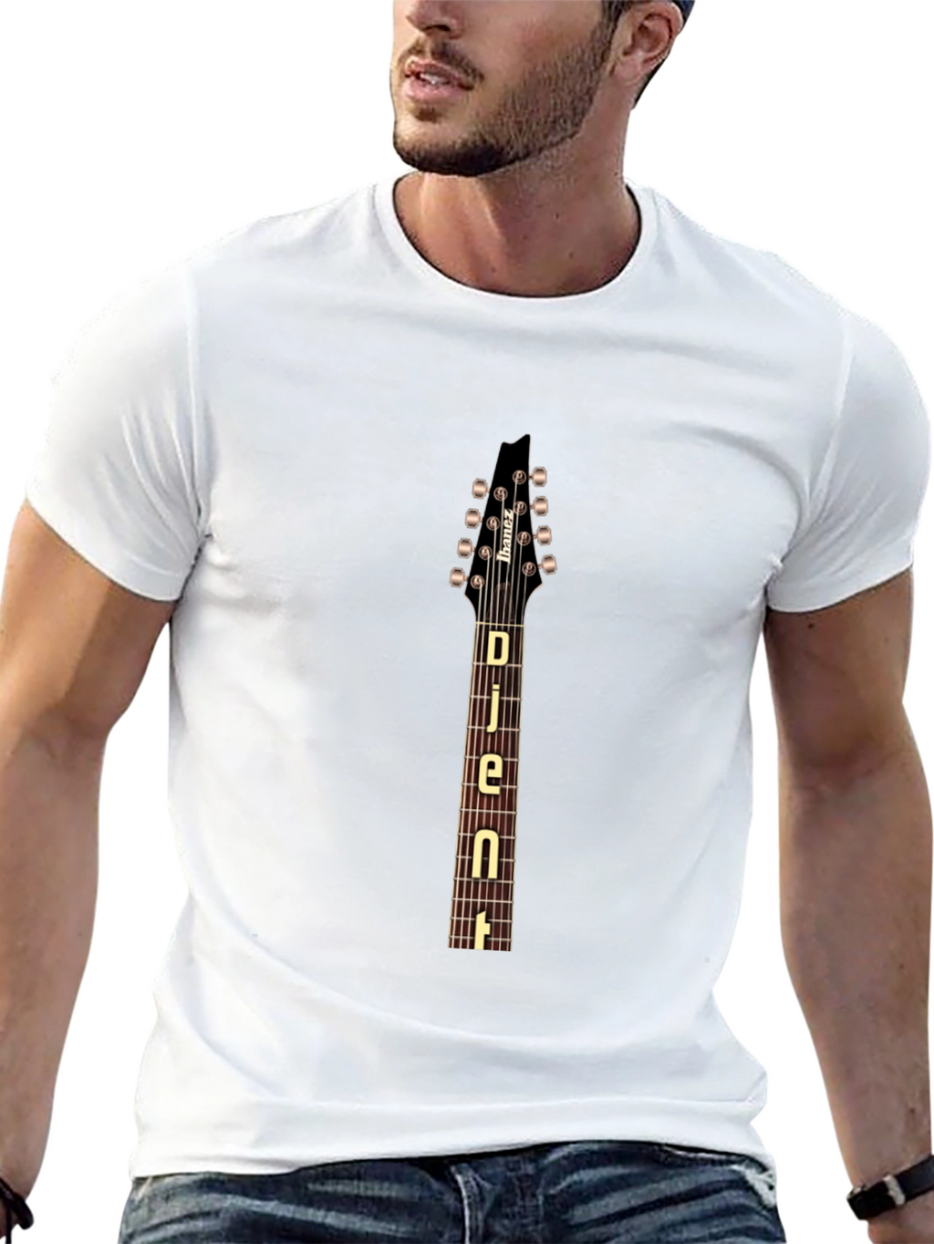Djent Guitarist Black T-Shirt