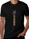 Djent Guitarist Black T-Shirt