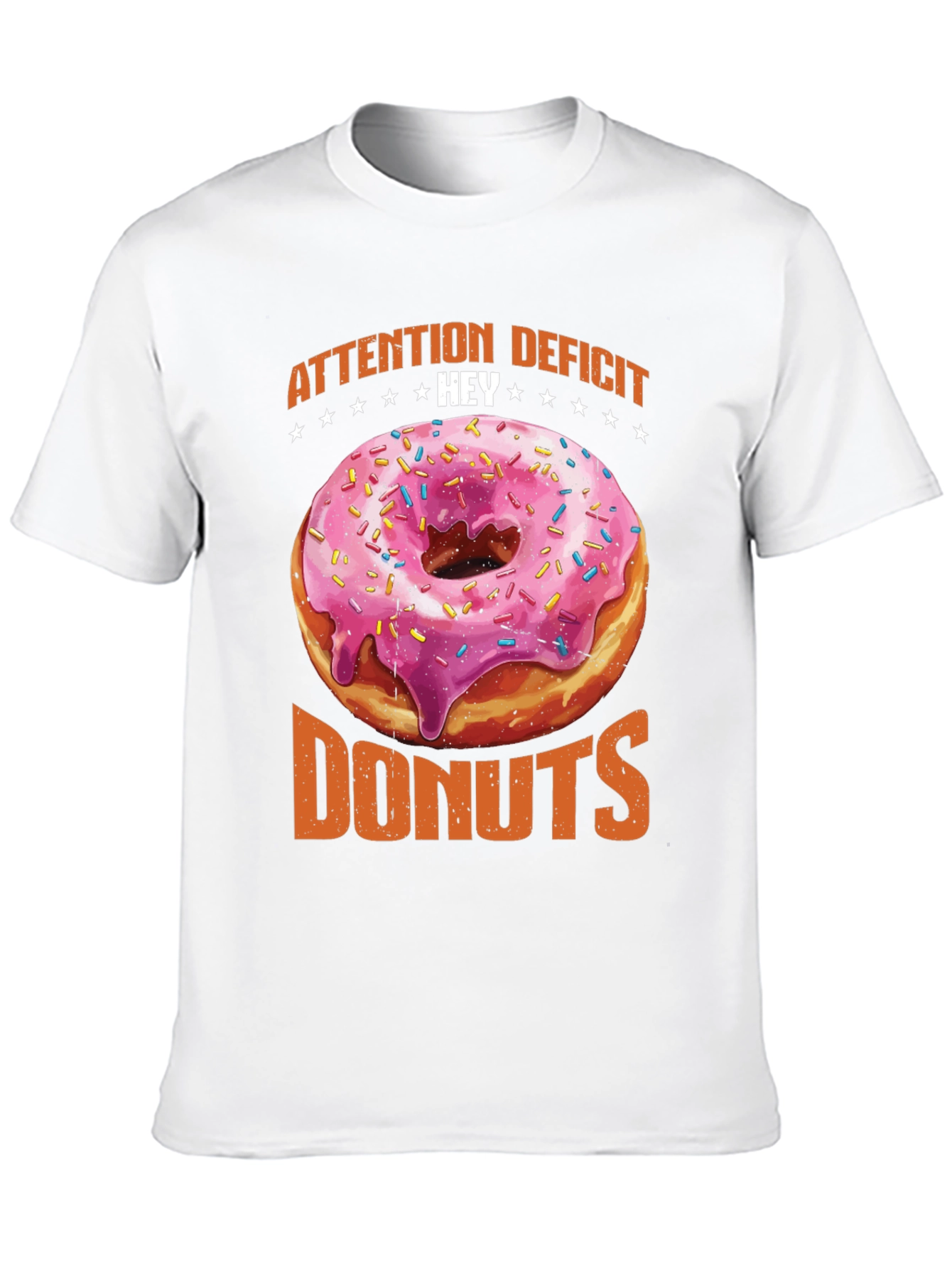 Attention Deficit Hey Donuts Graphic Tee