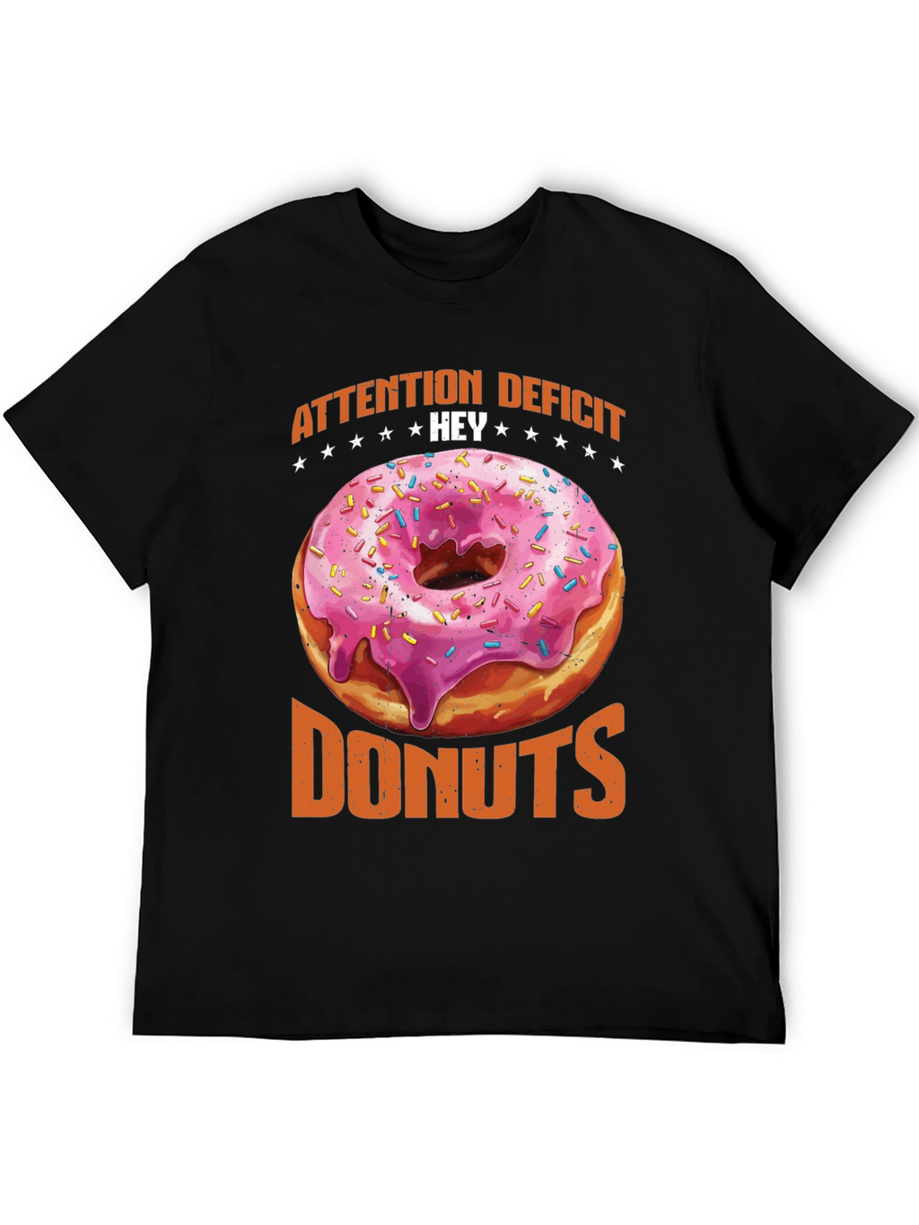 Attention Deficit Hey Donuts Graphic Tee