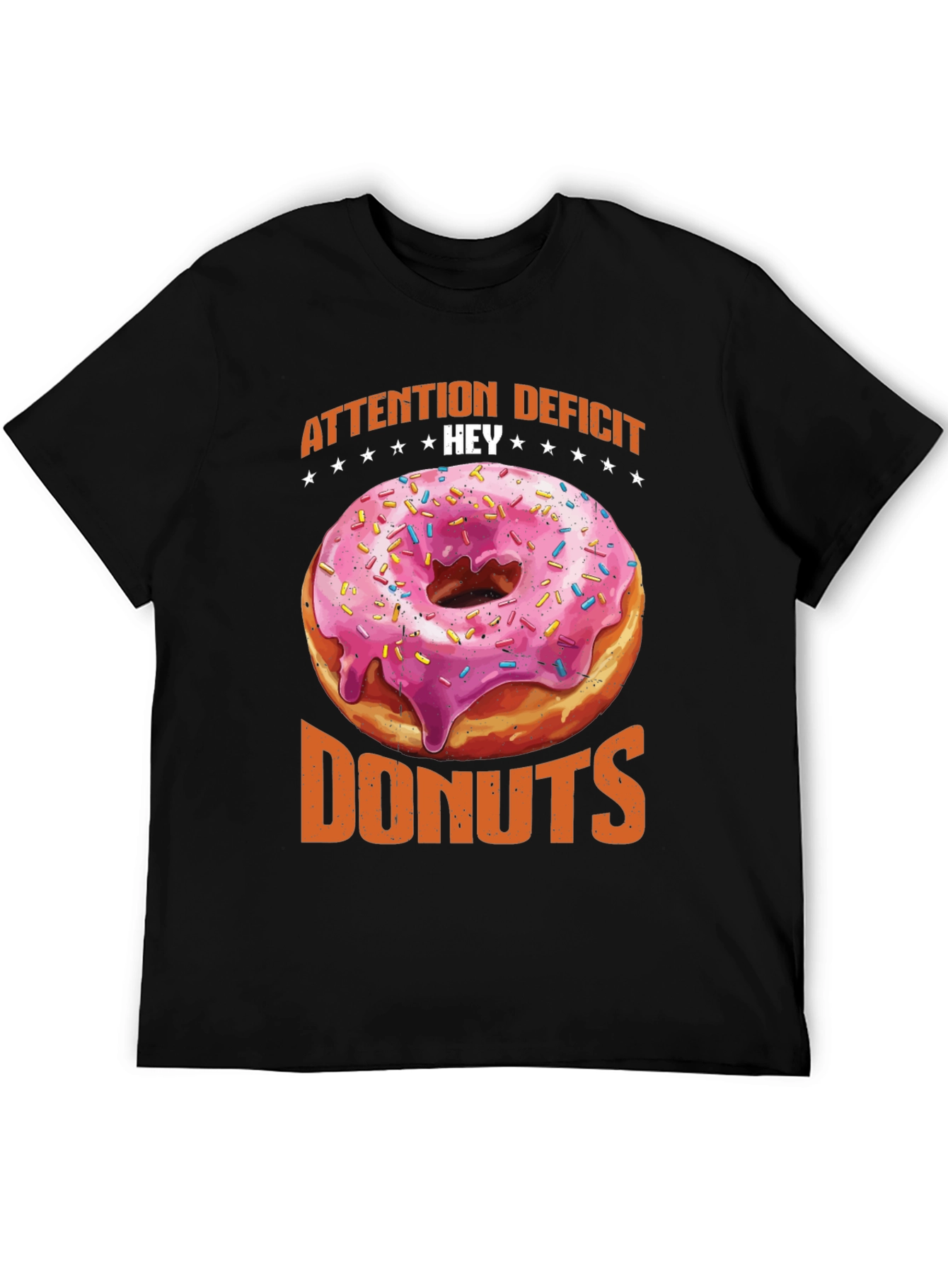 Attention Deficit Hey Donuts Graphic Tee