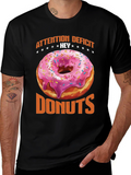 Attention Deficit Hey Donuts Graphic Tee