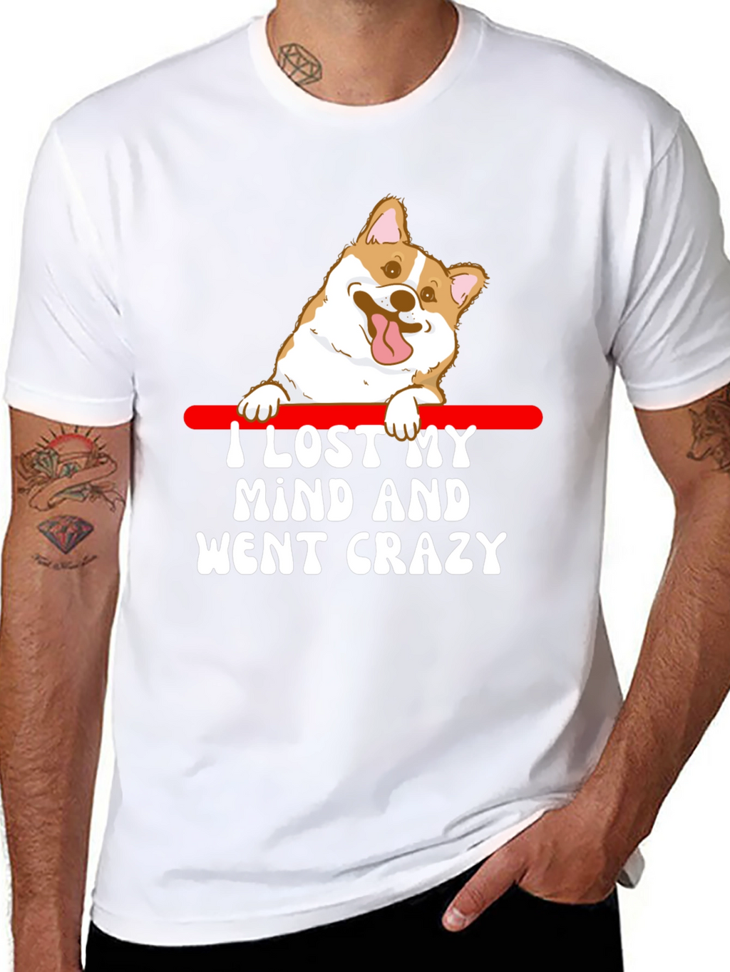 Crazy Corgi T-Shirt