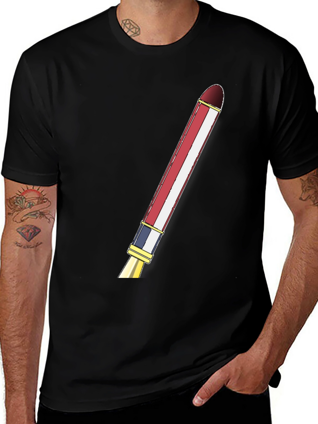 Rocket T-Shirt - Black