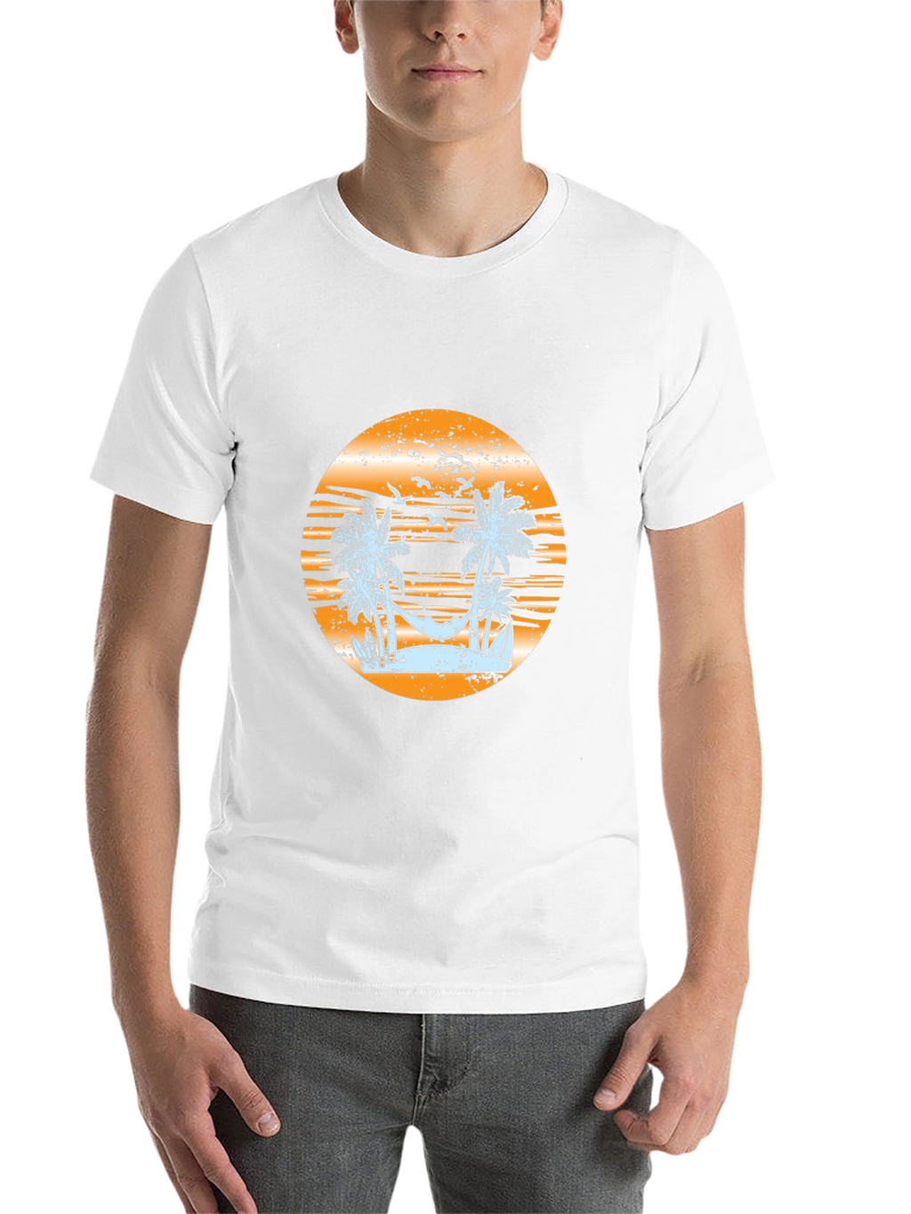 Sunset Beach Graphic T-Shirt